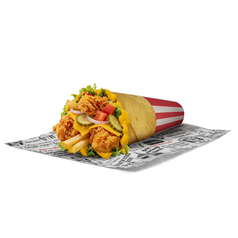 KFC МЕГА ТВИСТЕР СЫРНЫЙ